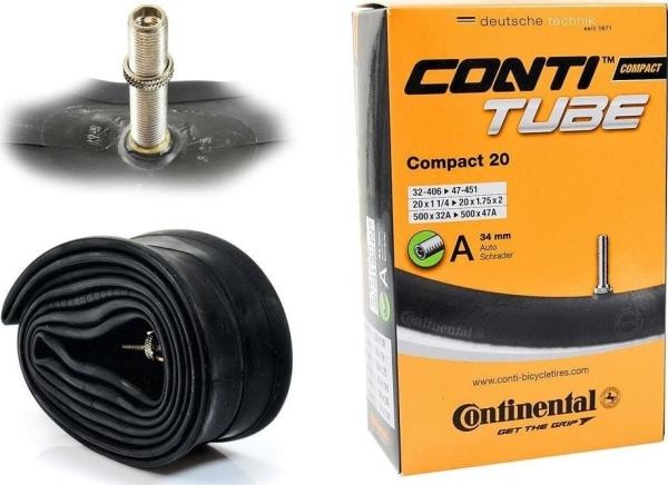 Continental Compact Standard (Schrader (AV), 20", 34 mm)