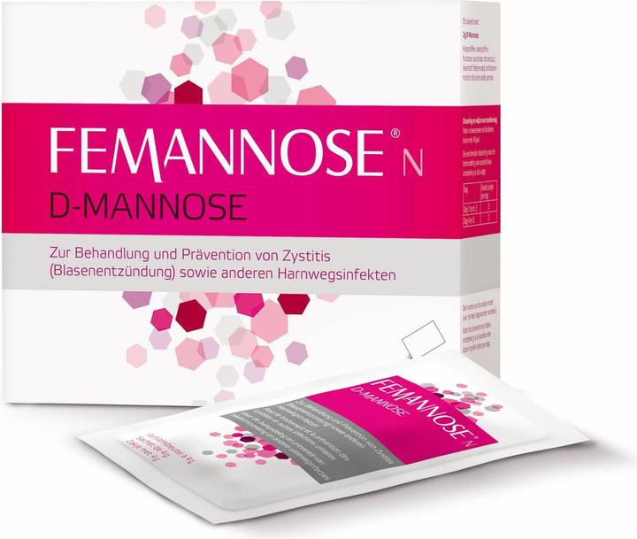 Actual product image Femannose D-Mannose (14 Piece, 4 g)
