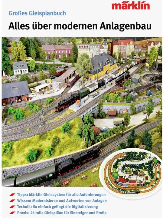 Produktbild Märklin Modelleisenbahn Gleisplanbuch