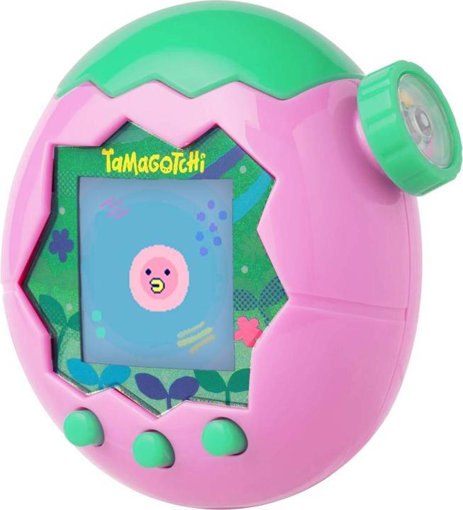 Actual product image Bandai Tamagotchi Paradise Land pink (German, Spanish, Chinese, French, Korean, Japanese, Italian, Portuguese, English)