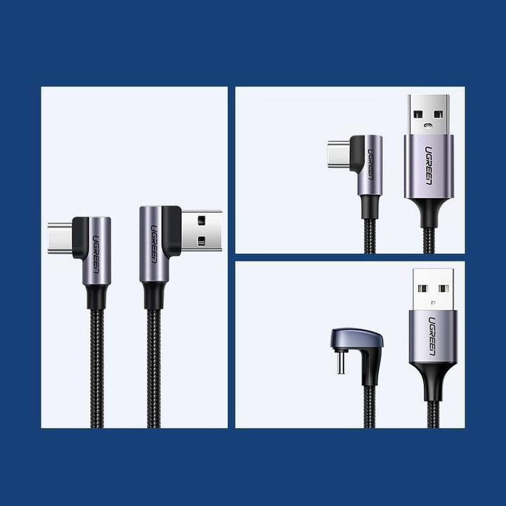 Produktbild Ugreen USB C to USB A Cable (2 m, USB 3.0, 18 W)