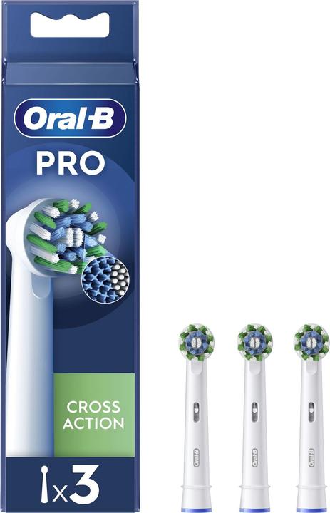Braun Oral-B Pro Cross Action 3 Stück Weiss (3 x)
