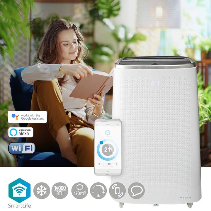Produktbild Nedis WIFIACMB1WT14 (42 m², 14000 BTU/h)