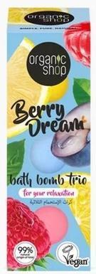 Actual product image Organic Shop Berry Dream Bath Bomb Pack 1 Unit (Bath truffles)