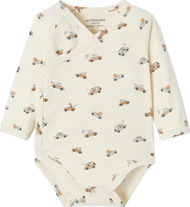 Produktbild Vertbaudet Bio-Kollektion: Baby Geschenk-Set aus Body, Latzhose, Mütze & Cordjacke (44)