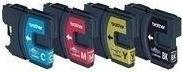 Actual product image Brother LC-980 Value Pack (M, C, Y, FC)