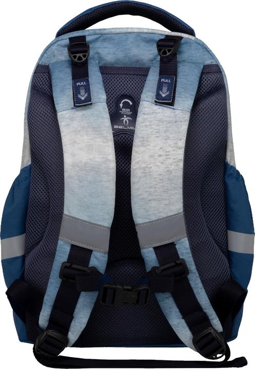 Actual product image Belmil Leisure Plus Schulrucksack mit Brustgurt "Shine like a Star Jean (19 l)