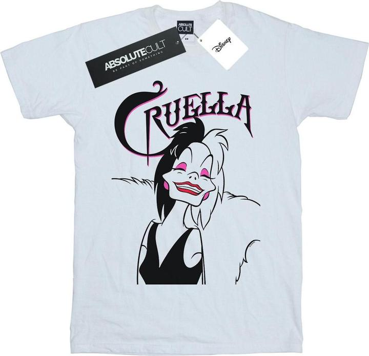 Disney Cruella De Vil Evil Smile TShirt Mädchen