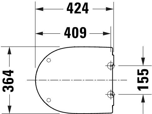 Produktbild Duravit Univavo WC-Sitz
