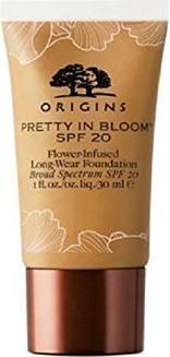 Origins Pretty In Bloom Flower-Infused Long-Wear Foundation SPF20 30ml 540 Medium Deep Golden Warm (540 Medium Deep Golden Warm)