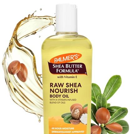 Produktbild Palmer's Shea Formula Raw Shea Body Oil with Vitamin E Deep Body Moisturizer 8.5oz (Körperöl, 85 ml)