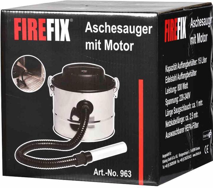 Image du produit FireFix Aschesauger 963 mit Motor (Aspirateur de cendres)