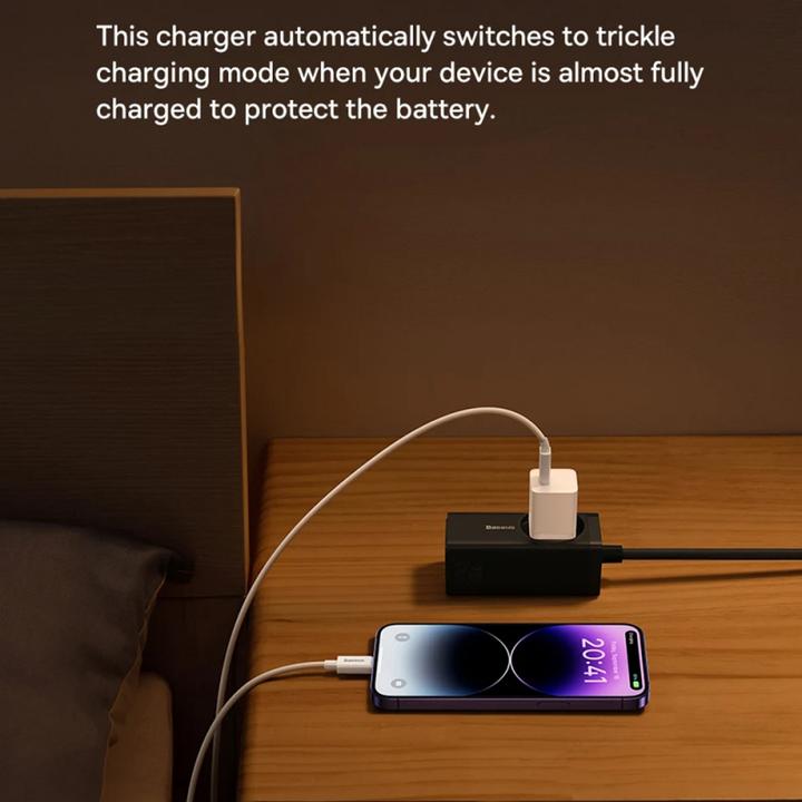 Immagine prodotto Baseus Mini caricatore da parete GaN5 30W (viola) (30 W)