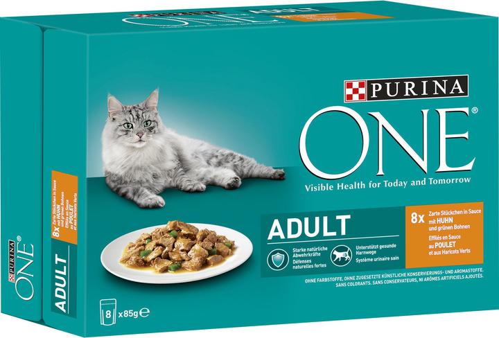 Image du produit Purina ONE Poulet (Adulte, 8 pcs, 680 g)