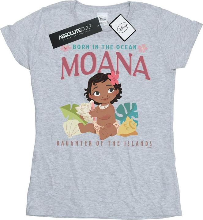 Disney Moana Born In The Ocean TShirt (L)