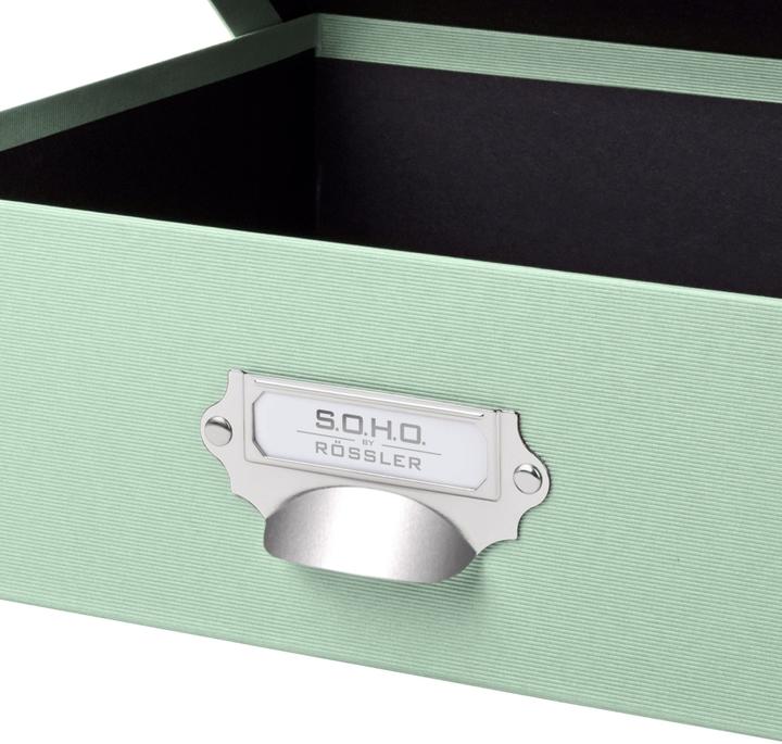 Produktbild Rössler S.O.H.O. Aufbewahrungsbox mint (11 x 26 x 34 cm, 9 l)
