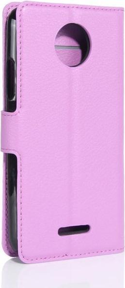 Image du produit MU Classic Housse en cuir avec texture litchi (Motorola Moto C Plus)