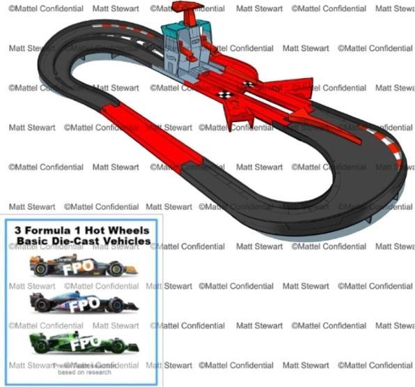 Produktbild Hot Wheels Racing Starter Trackset