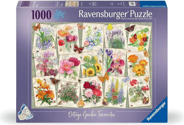 Produktbild Ravensburger Garden Flowers 1000p - (10217485) (1000 Teile)