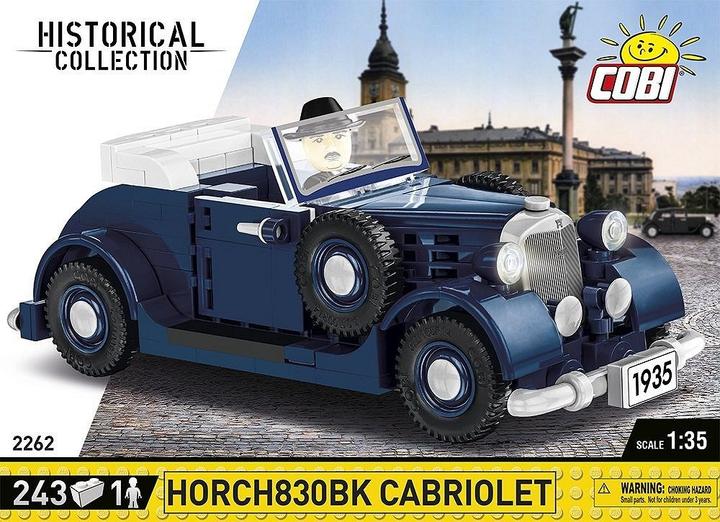Actual product image Cobi 1935 HORCH 830 CABRIOLET
