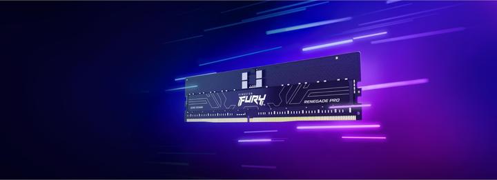 Image du produit Kingston Fury Renegade Pro XMP 32GB, DDR5, 6800MT/s, CL34, Overclockable, ECC, Intel XMP, RDIMM Server-Class (1 x 32GB, 6800 MHz, RAM DDR5, R-DIMM)