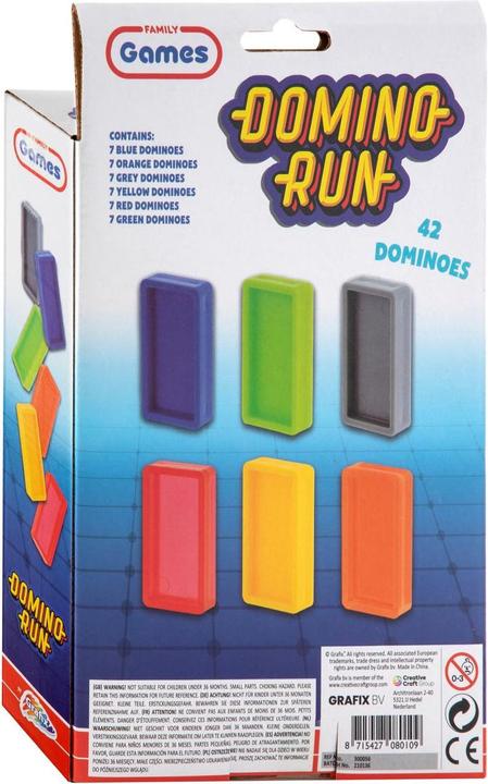 Image du produit Grafix Domino Run, 42dlg. (Multilingue)
