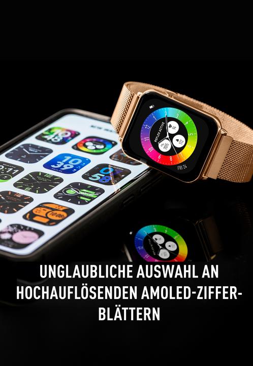 Actual product image Reflex Active Smart Watch Series 30 Mesh Strap