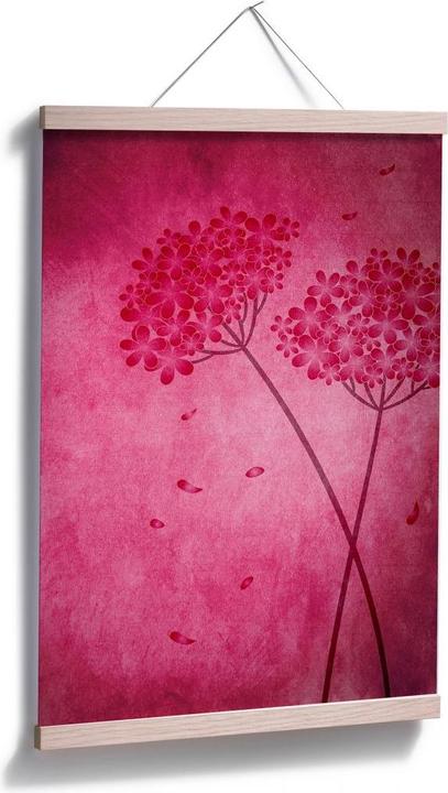 Image du produit Trenddeko Hortensia rose (60 x 90 cm)