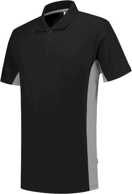 Tricorp 202004BlackRedXL Poloshirt Bicolor (XL)