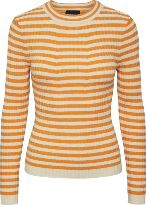 Pieces Pccrista Ls O-Neck Knit Noos Bc (XXL)