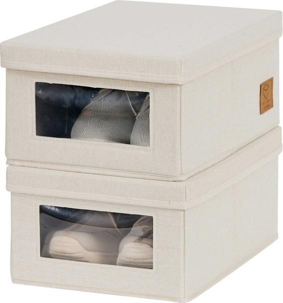 Image du produit Love it Store it PREMIUM Ordnungsbox mit Sichtfenster 2er Set (34 x 23 x 15 cm, 11.70 l)