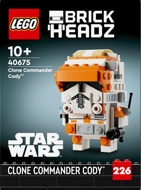 Image du produit LEGO Clone Commandant Cody (40675, LEGO Brickheadz)