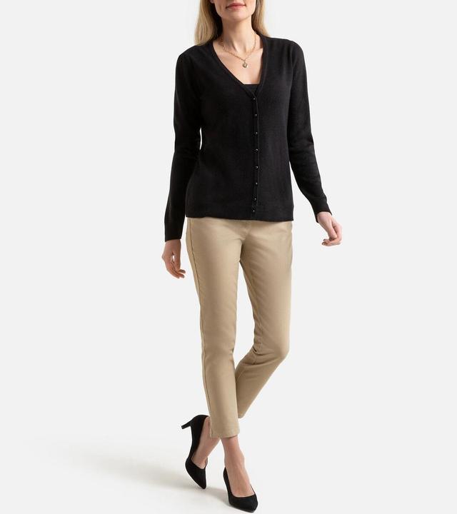 Immagine prodotto Anne Weyburn Cardigan con scollo a V e tocco di cashmere (32, 34)