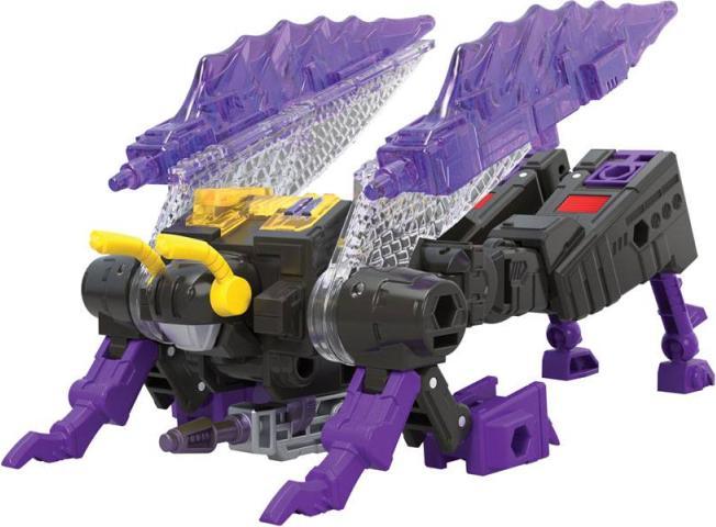 Actual product image Transformers Generations Legacy 14 cm tall deluxe Kickback action figure, for children 8 years and older.