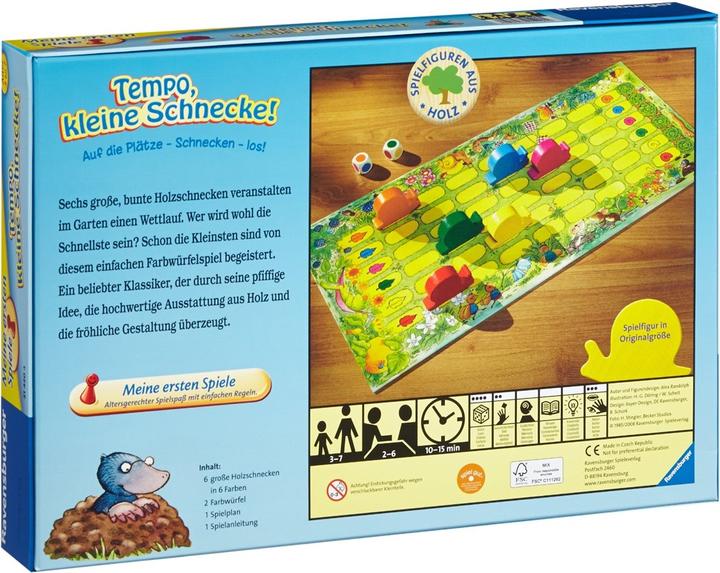 Productafbeelding Ravensburger Schiet op, kleine slak! (Duits)
