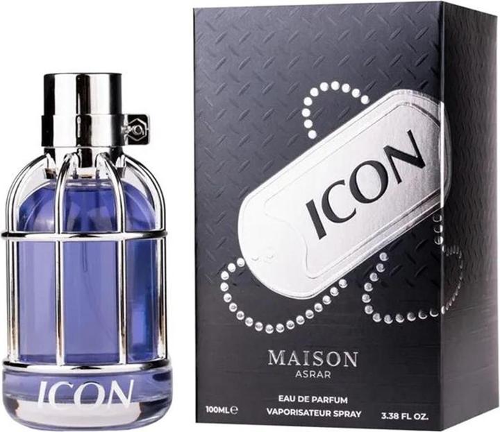 Actual product image Maison Asrar ICON MAN EDP 100 ML (Eau de parfum, 100 ml)