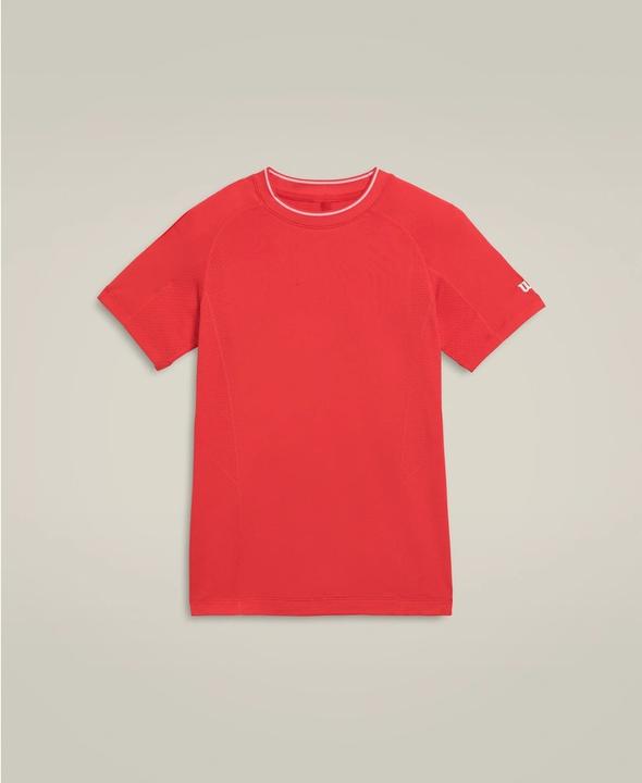 Actual product image Wilson Team Seamless Crew Boys Red (L)