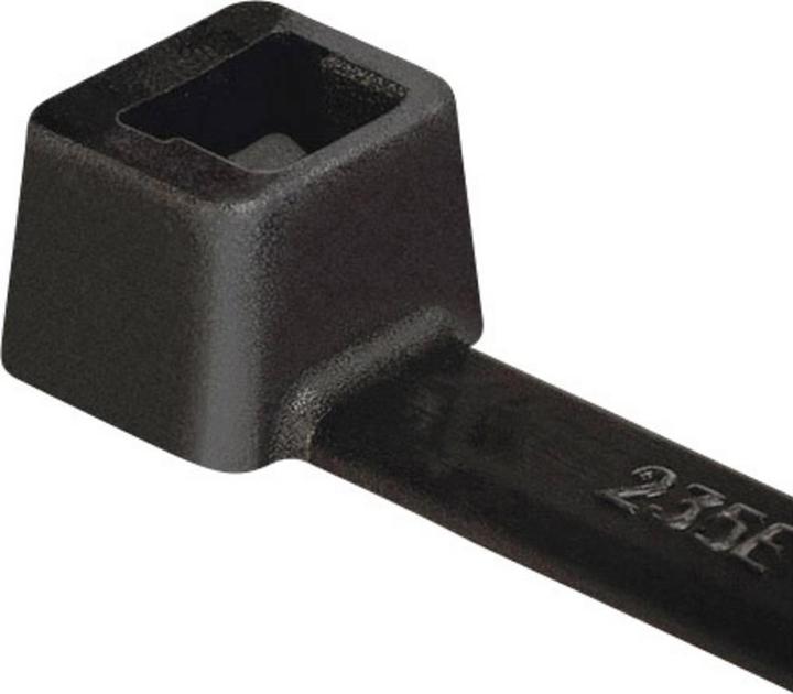 Actual product image HellermannTyton Cable tie T18IPA66BKC1 145x2.5 (Plastic cable ties, 145 mm, 100 pcs.)