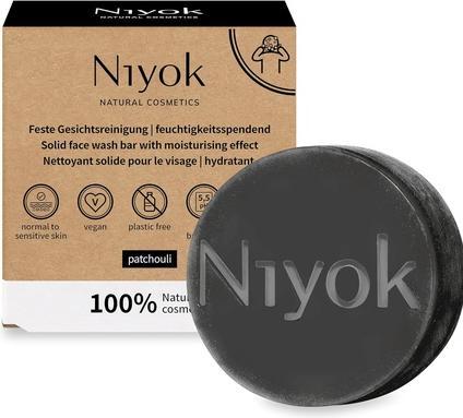 Actual product image Niyok Solid Face Cleanser Patchouli 80 g (Soap)