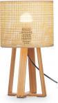 Immagine prodotto Giftdecor lampada da tavolo paralume naturale cilindro 36 cm (E27)