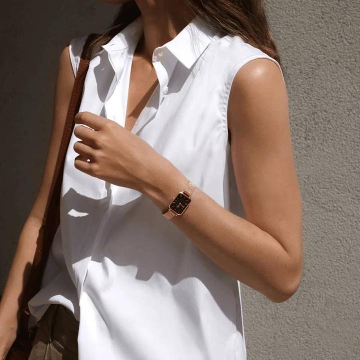 Immagine prodotto Daniel Wellington Quadro Melrose Nero (Orologio da polso analogico, 20 mm)