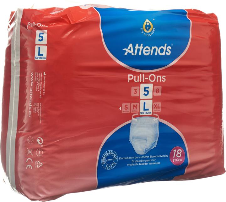 Attends Pull Ons 5 L (18 x, L)