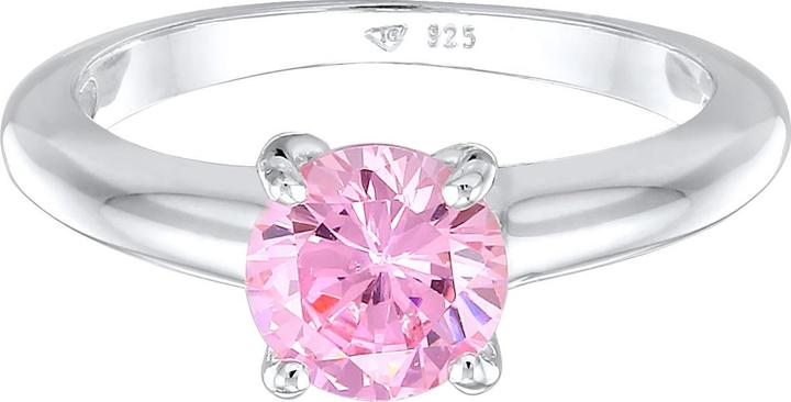 Immagine prodotto Elli Anello Solitario Classic Zirconia Argento 925 (64, 925 Argento)