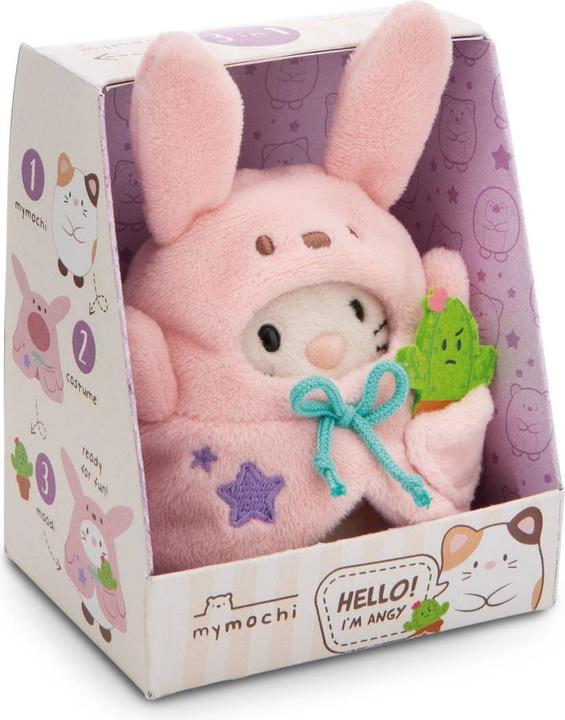 Productafbeelding NICI Mymochi set - Angy kat met cactus (8 cm)