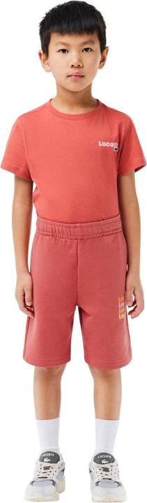 Actual product image Lacoste Childrens/Kids Fleece Print Shorts (140)