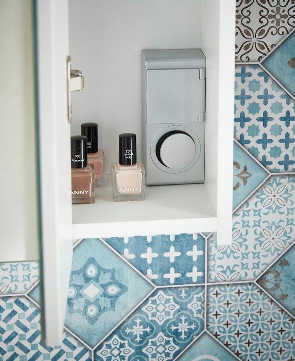 Actual product image Germania GW-YONKERS mirror cabinet, cashmere (76 x 71 cm)