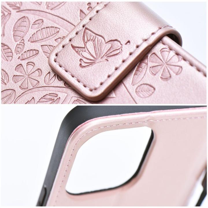 Produktbild OEM Rückwandabdeckung MEZZO Book Case für SAMSUNG A53 5G tree rose gold