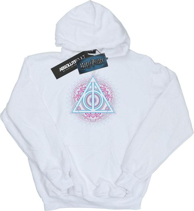 Produktbild Neon Deathly Hallows Kapuzenpullover Mädchen (140, 146)