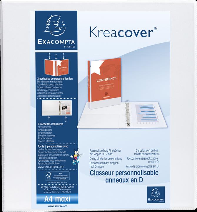 Produktbild Exacompta Ringbücher (A4, 90 mm, 60 Stück)