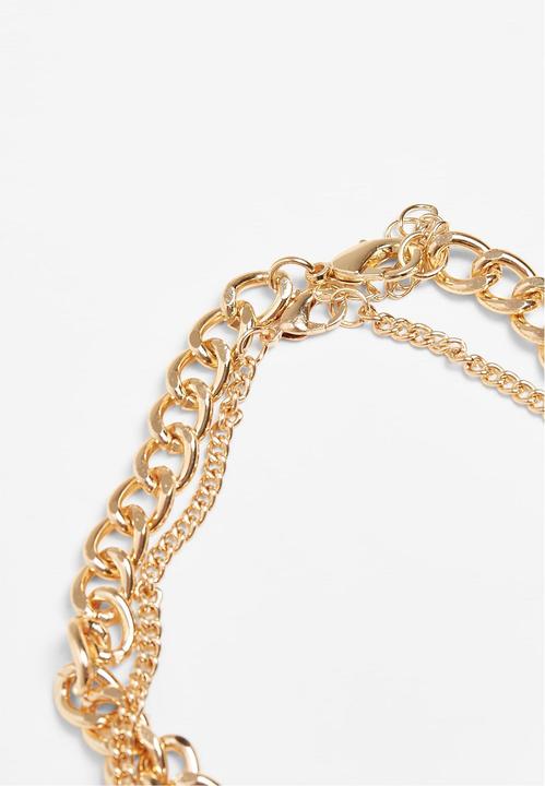 Produktbild Urban Classics Zodiac Golden Anklet (80% Eisen, 20% rostfreier Stahl)